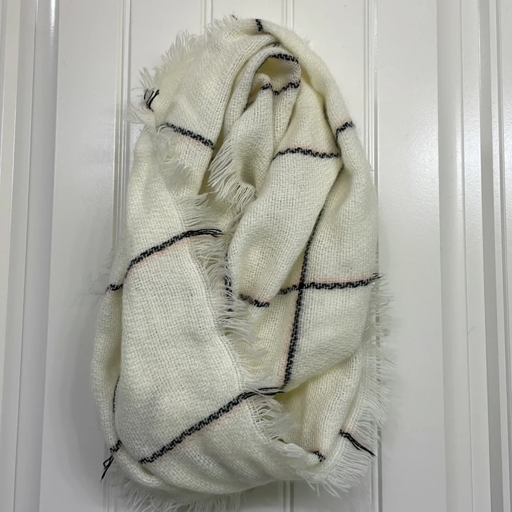 Funky‎ Monkey Plaid infinity Scarf